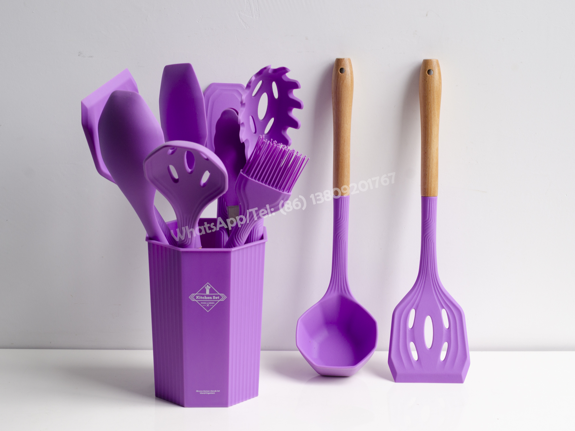 Vente en gros ustensiles de cuisine en silicone